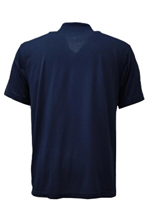 Erkek Polo Yaka T-Shirt Geniş ve Rahat Kalıp Klasik Cepli Polo Yaka Pamuklu Tişört