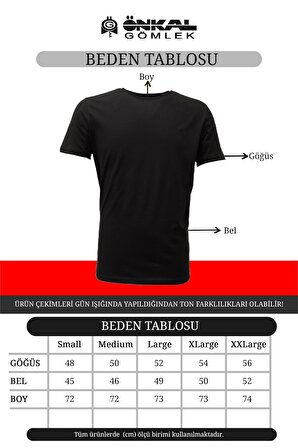 Erkek T-Shirt %100 Pamuk Bisiklet Yaka Baskılı Kısa Kollu Tişört