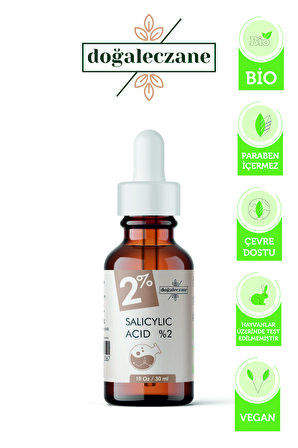 Vücut Sivilceleri Salisilik Asit %2 | Salicylic Acid Peeling 30 ml