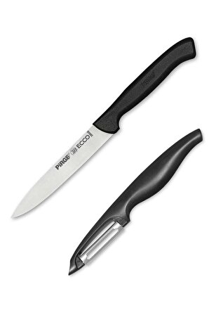 Pirge Maaster Cheef - Ecco 38402 Karma Bıçak Seti 5'li Siyah 