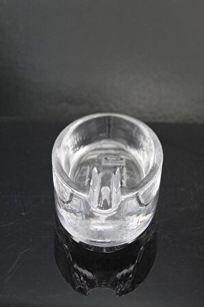 Alegre Glass El İmalatı Ağır Puro Küllük