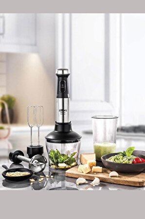 Stilevs SGH22140 Chef X Inox Plus El Blender Seti