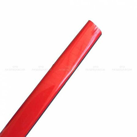 Kırmızı Yapışkanlı Nikelaj Şerit Çıta 5 mm 3 Metre