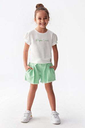 Kız Çocuk Paper Swan Tshirt 36512