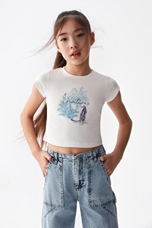 Kız Çocuk Doğa Tshirt 36319