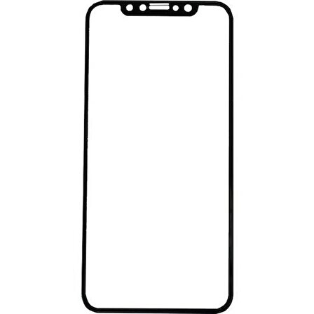 Atb Design iPhone 11 Pro 7d Temperli Kavisli Kırılmaz Ekran Koruyucu Siyah NEW0001