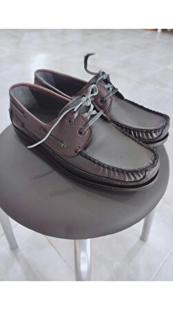 Dx % 100 Deri Kokulu Klasik Baba Dede Ayakkabısı