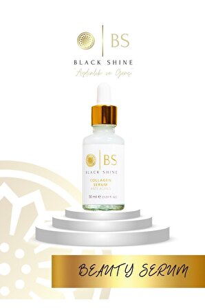 Black Shine BS Yaşlanma Karşıtı Canlandırıcı Collagen Kolajen Serum 30 ml KRM0027