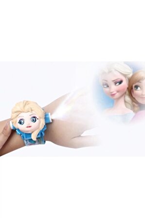 Elsa Frozen Projeksiyonlu Saat