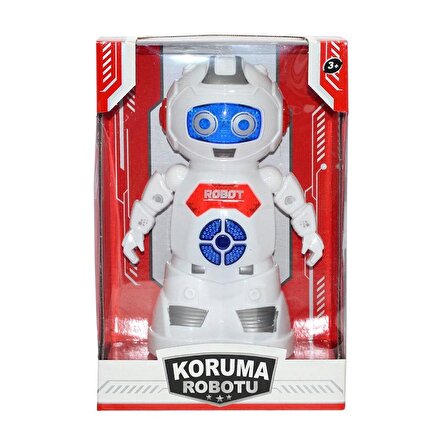 Işıklı ve Sesli Koruma Robot