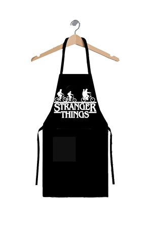 Stranger Things Unisex Tasarım Chef Mutfak Önlüğü