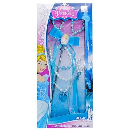 Disney Cinderella Asa-Kolye-Bileklik Seti