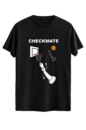 Chess Checkmate Unisex Tasarım Tişört