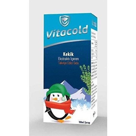 Vitacold Bitkisel Kekik Şurup 100 ml
