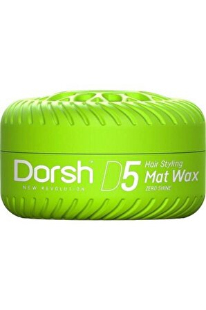 Dorsh Saç Şekillendirici Wax Mat Wax D5 150 Ml 2 Adet