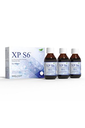 İmmunat XP S6 Sıvı Bitki Ekstraktları Karışımı 3x100 ml
