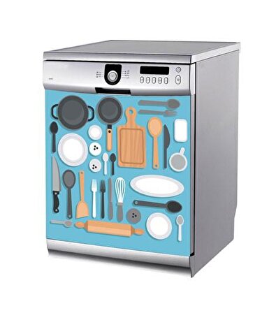 Mutfak Gereçleri-2 Bulaşık Makinesi Sticker