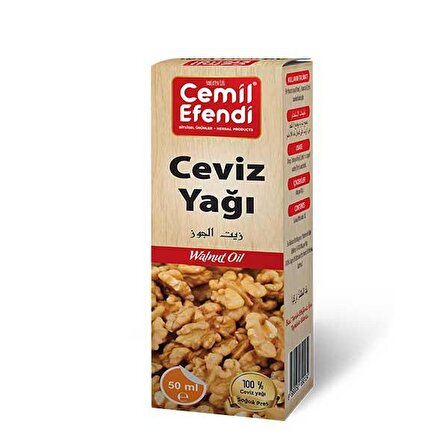 Cemil Efendi Ceviz Yağı 50 ML