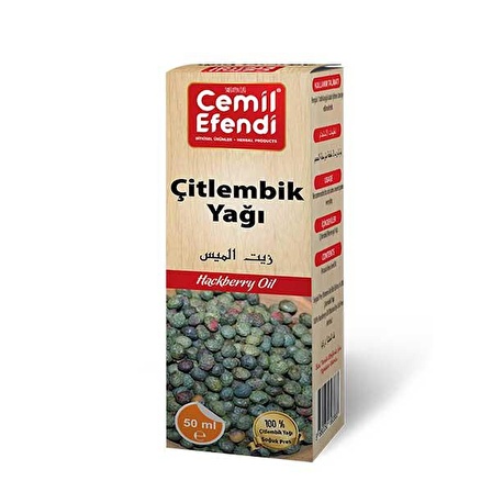 Cemil Efendi Çitlenbik Yağı 50 ML