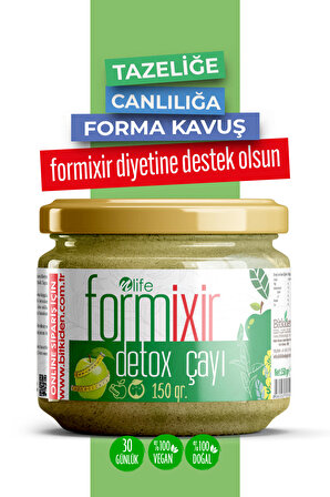 Formixir Detox Çayı 20 Bitki Karışımı 150 gr