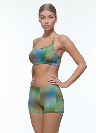 Bellisa Mavi - Yeşil Kadın Bikini Takım 241035