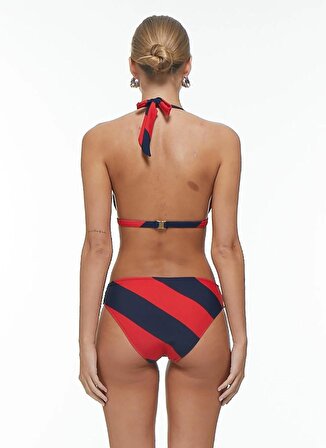 Bellisa Kırmızı - Lacivert Kadın Bikini Takım 241051