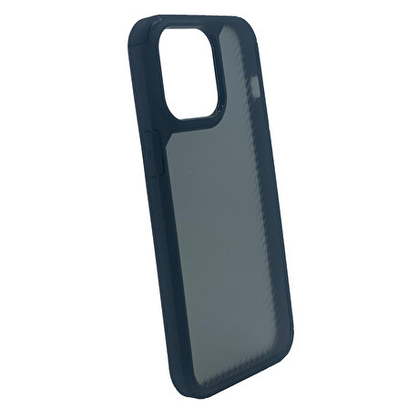 iPhone 15 Pro Max Uyumlu Carbon Seri Arka Koruma Kılıf