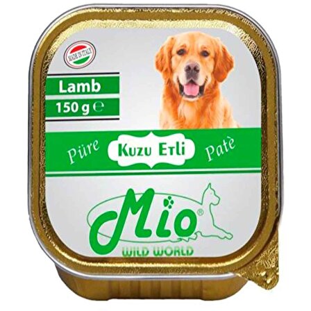 Mio Kuzu Etli Orta - Büyük Irk Yetişkin Yaş Köpek Maması 150 gr