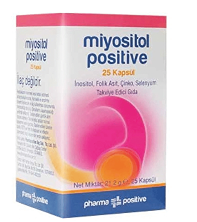 Miyositol Positive 25 Kapsül