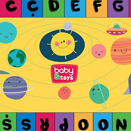 Baby Toys Alfabe Gezegen Oyun Halısı