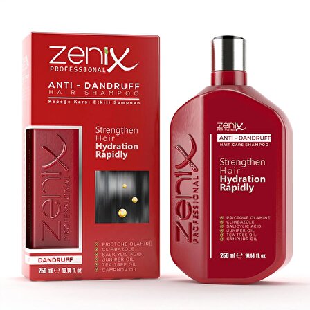 ZENİX KEPEK ÖNLEYİCİ SAÇ ŞAMPUANI 250 ML