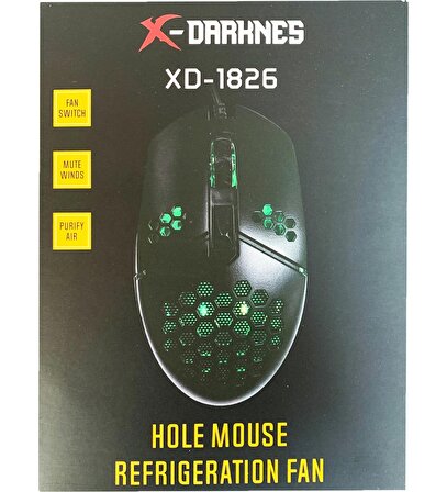 Platoon X-darknes Xd-1826 Rgb Gaming Mouse