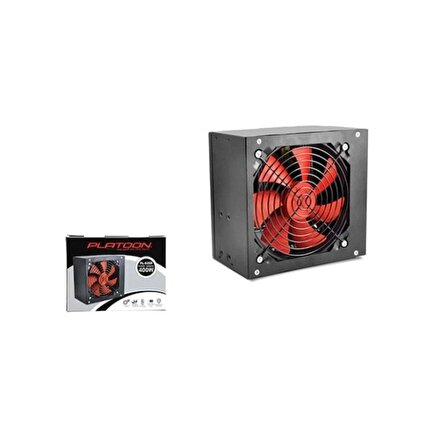 Platoon PL-9259 400W Power Supply 12CM Geniş Fan Güç Kaynağı