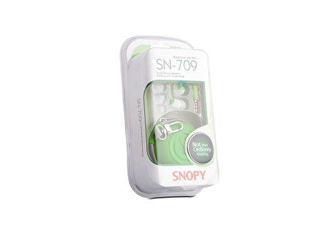 SNOPY SN-709 YEŞİL KULAK İÇİ KORUMA ÇANTALI LÜKS