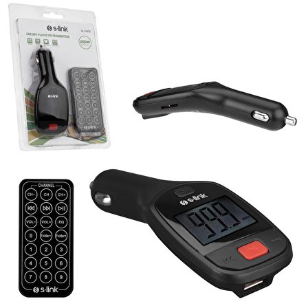 FM TRANSMITTER SD/USB/FM ÇAKMAKLIK S-LİNK SL-FM78