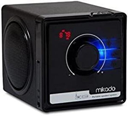 Mikado BT-236 3W+3W Siyah SD+MMC+Fm destekli Bluetooth Müzik Kutusu