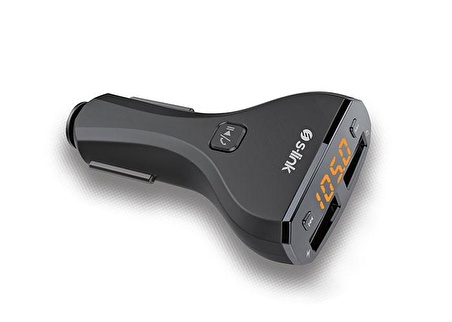 S-link SL-BT30 MP3 Usb + Bluetooth Destekli 2*Usb 2.1A Fm Transmitter