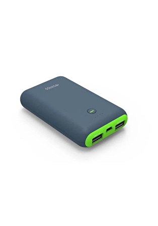 S-Link IP-S75 7500mAh Powerbank Gri/Yeşil Taşınabilir Pil Şarj Cihazı