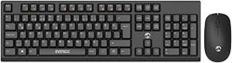 Everest KM-2510 Kablosuz Q Multimedia Klavye + Mouse Set Siyah