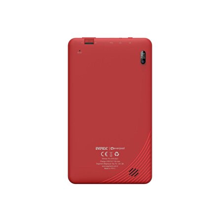 Everest Pro EW-2021 Wi-Fi 16 GB 7 Tablet Kırmızı 