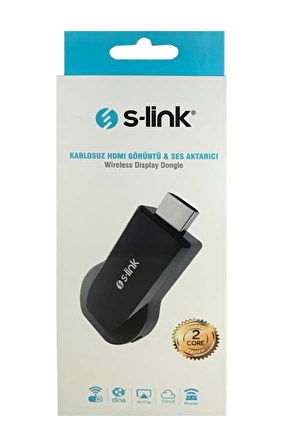 S-Link SL-WH25 Kablosuz HDMI Görüntü ve Ses Aktarıcı