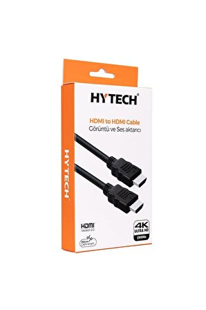 Hy-xhd01 Hdmı To Hdmı 1.5m Sinema 4k (4096*2160) Görüntü Ve Ses Aktarıcı Kablo