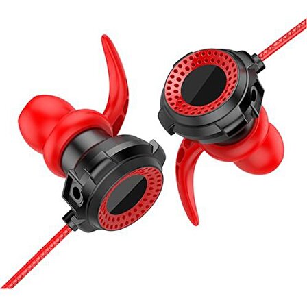Rampage RM-K21 Superb 3,5mm Gaming Kırmızı Kulak İçi Mikrofonlu Oyuncu Kulaklık