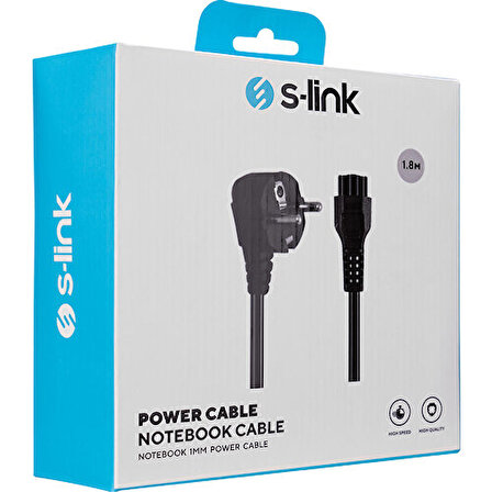S-link SLX-760 1.8m 1mm Notebook Power Kablo