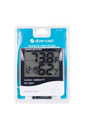 Silvercrest SC-NS2 Sıcaklık ve Nem Ölçer Termometre