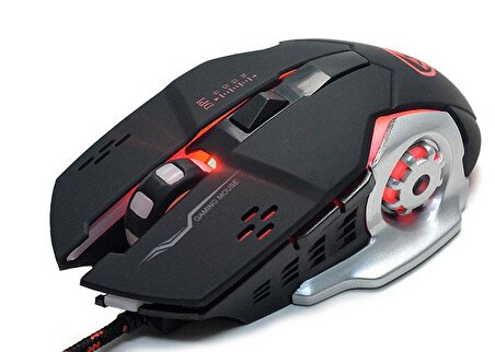 Hytech HY-X9 Legend Siyah Gaming Oyuncu Mouse RGB Led Işık