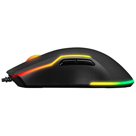 EVEREST SM-G14 DUSK Usb Siyah 7200-dpi RGB Ledli Gaming Oyuncu Mouse