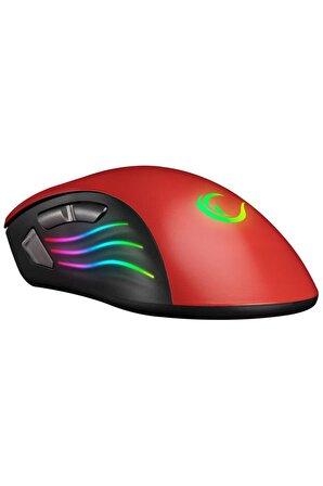 Smx-r33 Limbo Makrolu Siyah/kırmızı 6400dpı Rgb Ledli Gaming Oyuncu Mouse