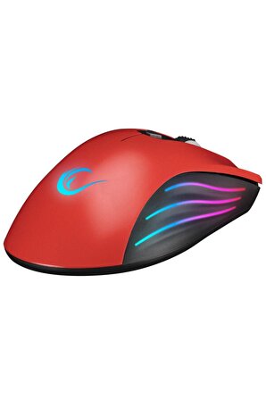 Smx-r33 Limbo Makrolu Siyah/kırmızı 6400dpı Rgb Ledli Gaming Oyuncu Mouse