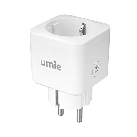 UMIE UM-EU02A 16 Amper Enerji İzleme Bluetooth+Wifi Tuya Destekli Akıllı Priz